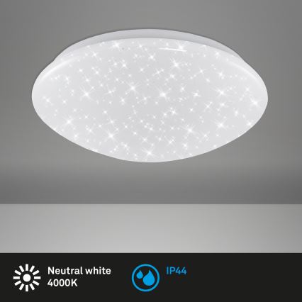 Briloner 3360-016 - LED lubinis vonios šviestuvas STARRY SKY LED/12W/230V IP44