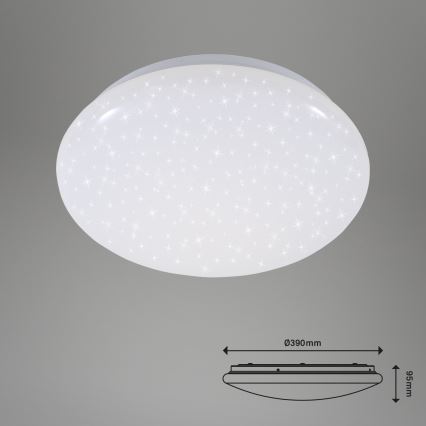 Briloner 3380-116 - LED Reguliuojamas lubinis šviestuvas STARRY SKY LED/18W/230V 2700/4000K