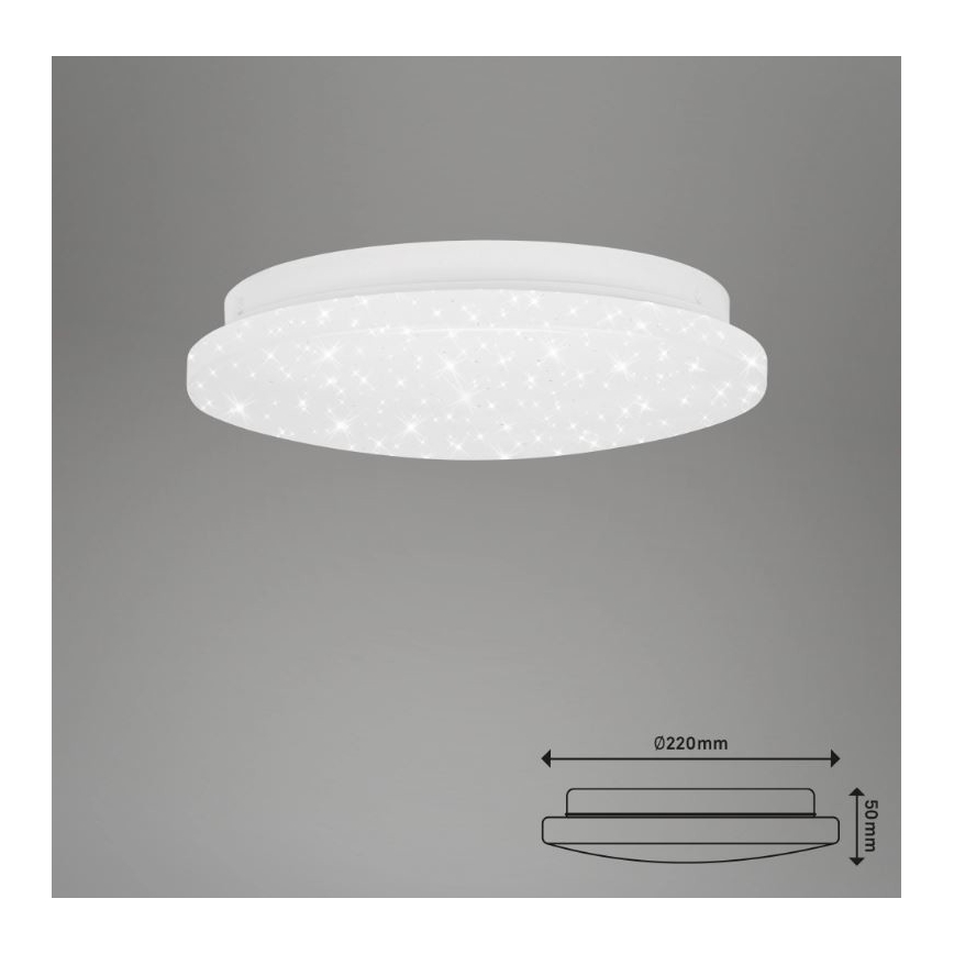 Briloner 3388-016 - LED Lubinis šviestuvas VIPE LED/8W/230V