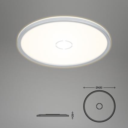 Briloner 3392-014 - LED Lubinis šviestuvas FREE LED/22W/230V d. 42 cm