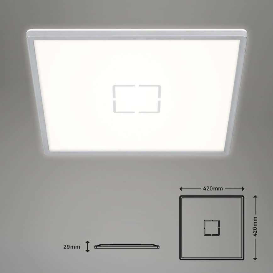 Briloner 3393-014 - LED Lubinis šviestuvas FREE LED/22W/230V 42x42 cm