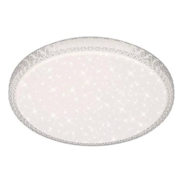 Briloner 3412-016 - LED dimeriu reguliuojamas lubinis šviestuvas STAR SKY LED/24W/230V 3000/4000/6000K skersmuo 39 cm + su nuotolinio valdymo pultu