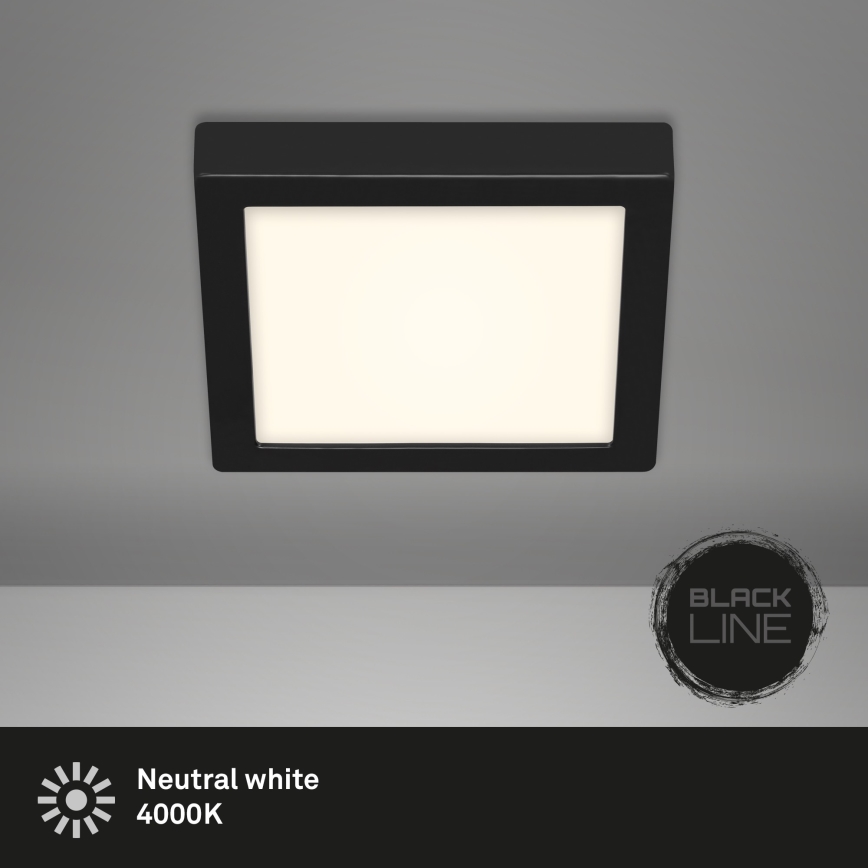 Briloner 3464-415 - LED Lubinis šviestuvas FIRE LED/12W/230V 17x17 cm