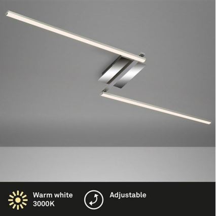 Briloner 3500-018 - LED Ant pagrindo montuojamas sietynas STAFF 2xLED/6W/230V