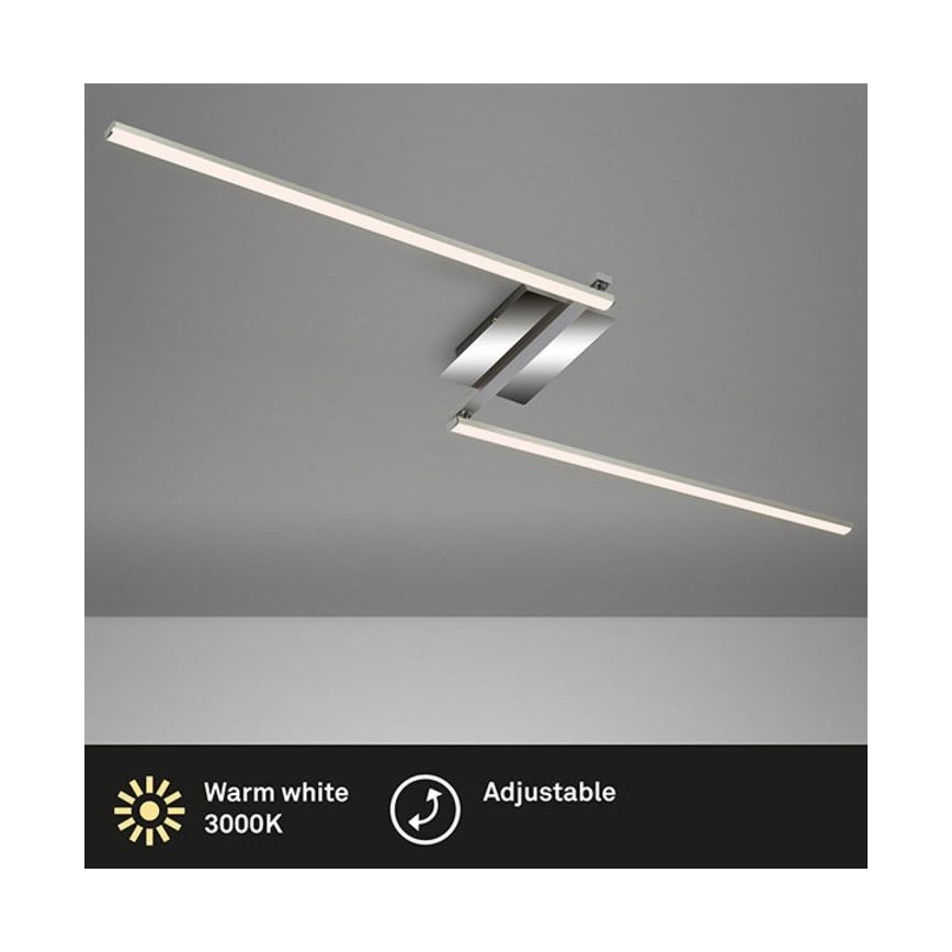 Briloner 3500-018 - LED Ant pagrindo montuojamas sietynas STAFF 2xLED/6W/230V