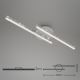 Briloner 3517-028 - LED Ant pagrindo montuojamas sietynas REY 2xLED/6W/230V chromas