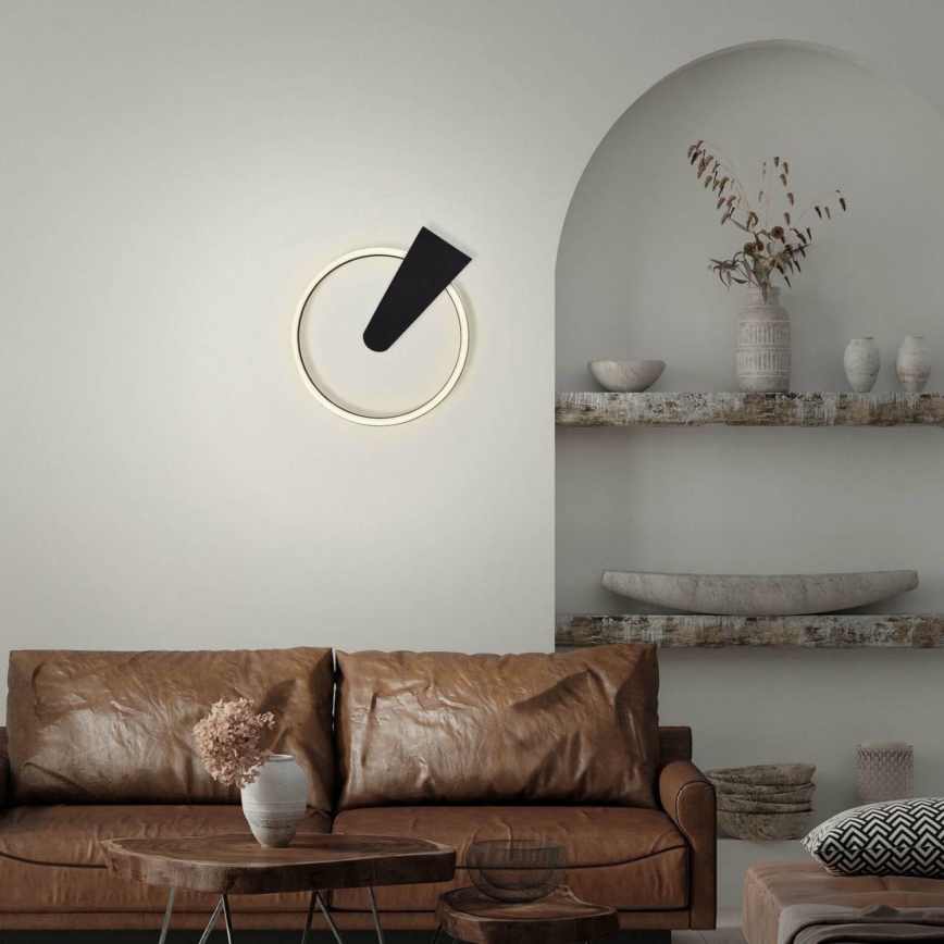 Briloner 3542-015 - LED Pritemdomas lubinis šviestuvas NICO LED/12W/230V juoda