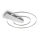 Briloner 3543-018 - LED Pritemdomas lubinis šviestuvas NICO LED/25W/230V matinis chromas