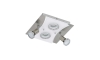 Briloner 3582-042 - LED Ceiling light RIPOSO 2xLED/5W/230V + 2xGU10/3W
