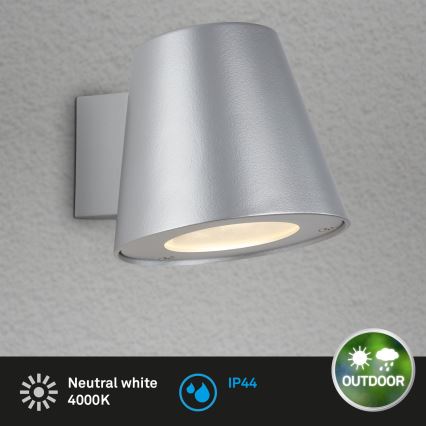 Briloner 3645-014 - LED sieninis lauko šviestuvas NEAPEL 1xGU10/4,9W/230V IP44