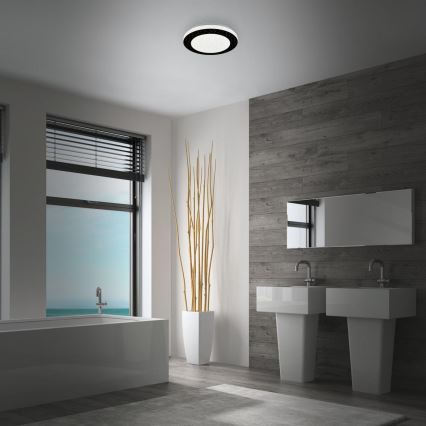 Briloner 3693-015 - LED lubinis vonios šviestuvas LED/15W/230V IP44 4000K diametras 28 cm