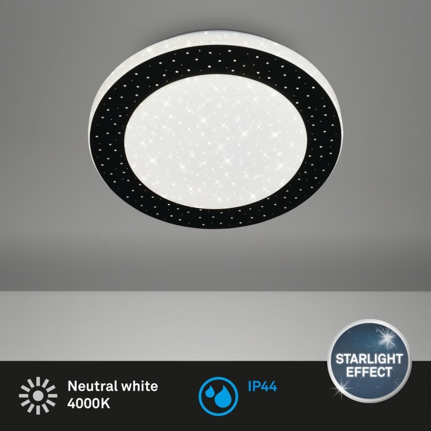 Briloner 3693-015 - LED lubinis vonios šviestuvas LED/15W/230V IP44 4000K diametras 28 cm