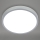 Briloner 3709-014 - LED RGBW Reguliuojamas lubinis šviestuvas LED/22W/230V 4000K diametras 38 cm sidabras + nuotolinio valdymo pultas