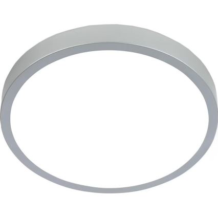 Briloner 3709-014 - LED RGBW Reguliuojamas lubinis šviestuvas LED/22W/230V 4000K diametras 38 cm sidabras + nuotolinio valdymo pultas