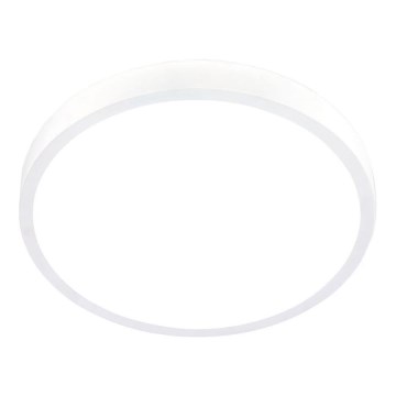 Briloner 3709-016 - LED RGBW Reguliuojamas lubinis šviestuvas LED/22W/230V 4000K diametras 38 cm balta + nuotolinio valdymo pultas