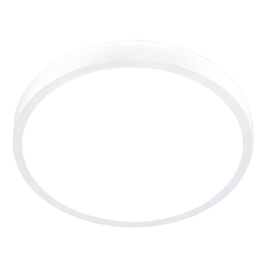 Briloner 3709-016 - LED RGBW Reguliuojamas lubinis šviestuvas LED/22W/230V 4000K diametras 38 cm balta + nuotolinio valdymo pultas