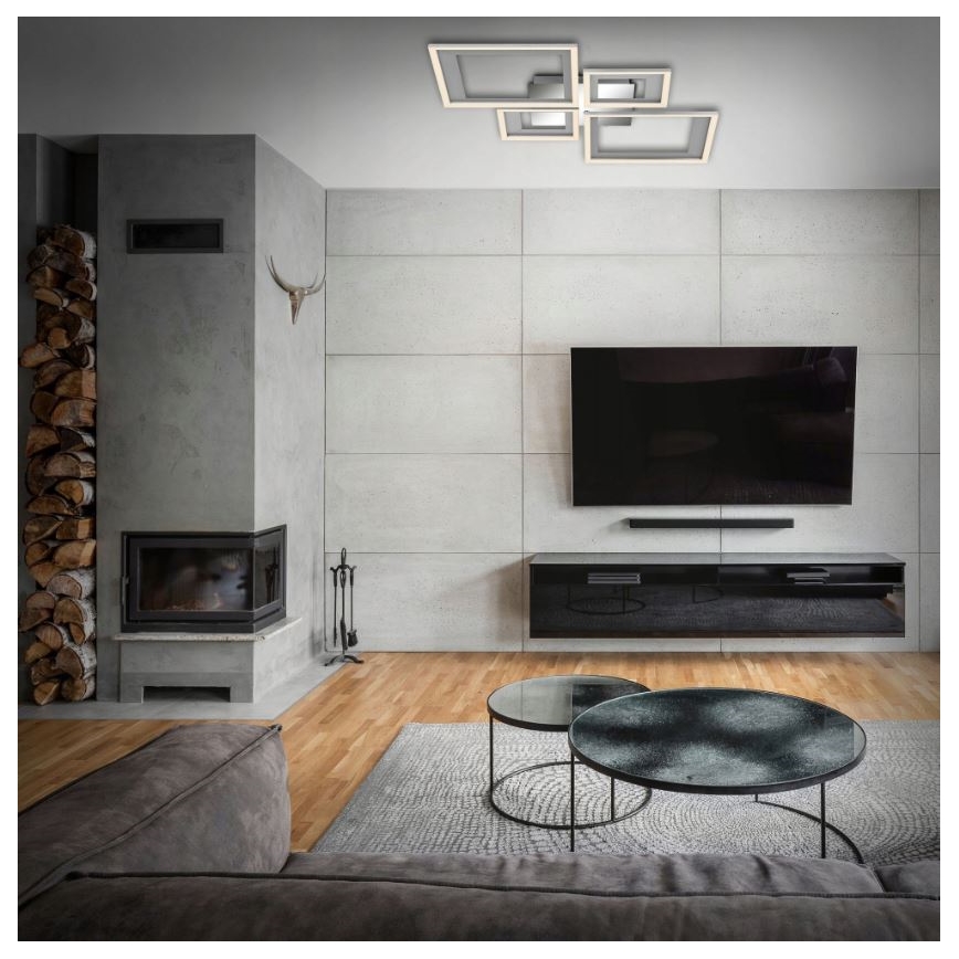 Briloner 3727-019 - LED Pritemdomas lubinis šviestuvas FRAME LED/38W/230V