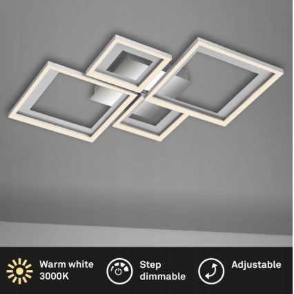 Briloner 3727-019 - LED Pritemdomas lubinis šviestuvas FRAME LED/38W/230V