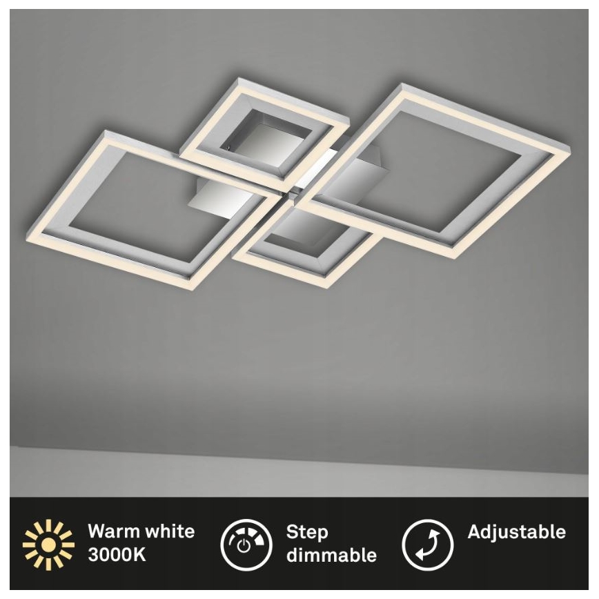 Briloner 3727-019 - LED Pritemdomas lubinis šviestuvas FRAME LED/38W/230V