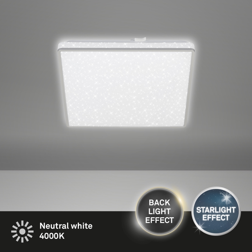 Briloner 3748-414 - LED lubinis šviestuvas LINO LED/15W/230V matinis chromas