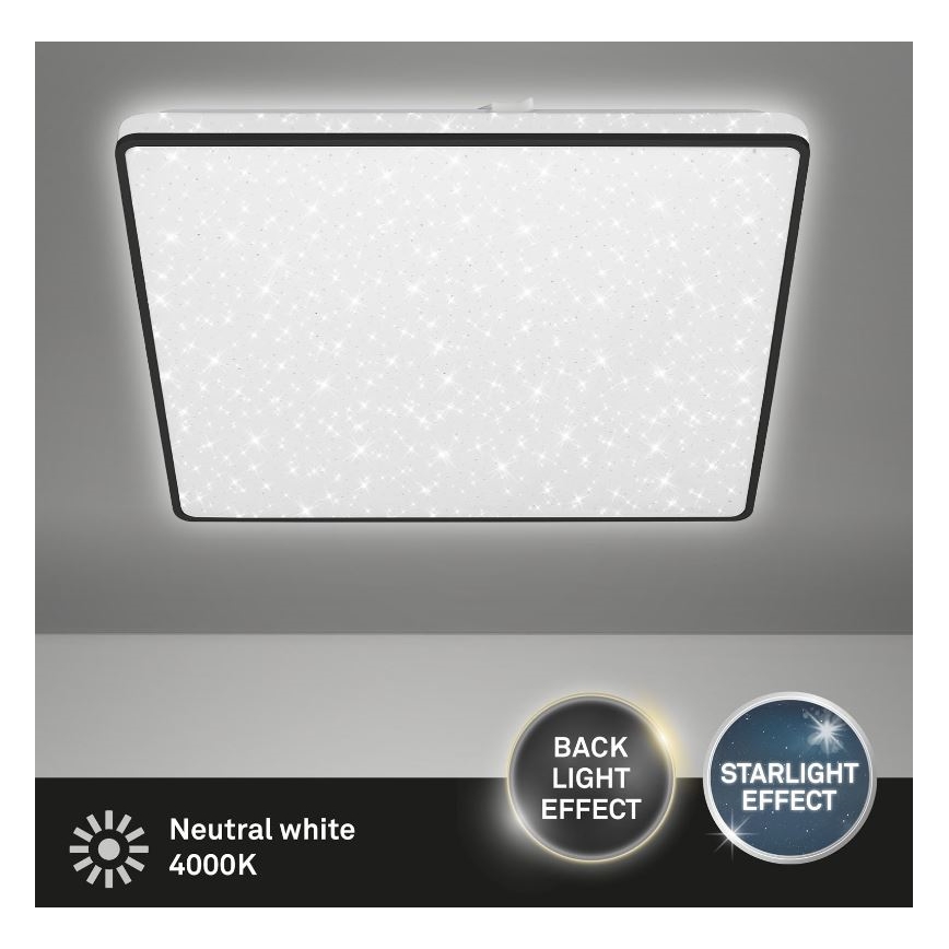 Briloner 3749-415 - LED lubinis šviestuvas LINO LED/24W/230V juoda