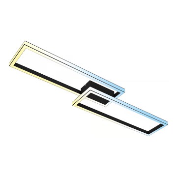 Briloner 3761015 - Dimeriuojamas LED lubų šviestuvas LED/45W/230V 2700-6500K juodas + nuotolinis valdymas