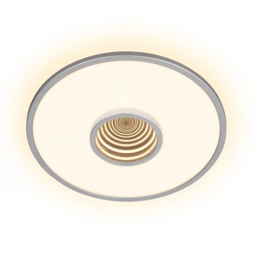 Briloner 3847014 - LED lubinis šviestuvas TORO LED/18W/230V skersmuo 42 cm matinis chromas