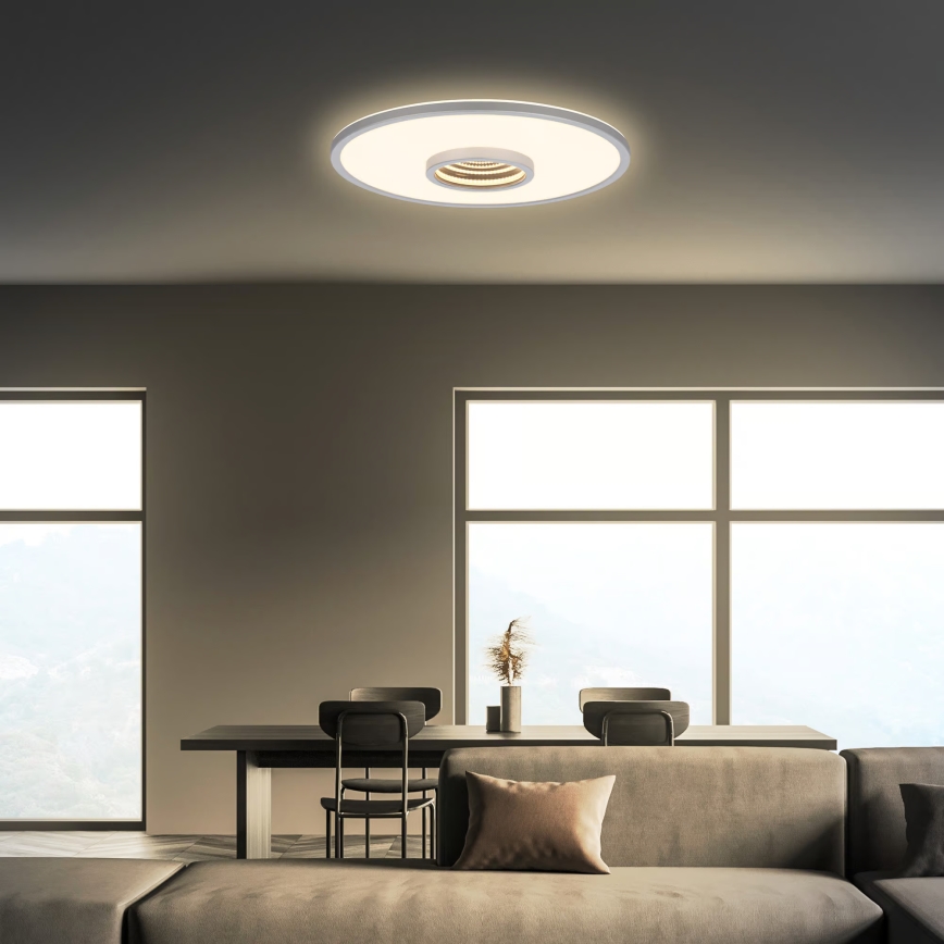 Briloner 3847014 - LED lubinis šviestuvas TORO LED/18W/230V skersmuo 42 cm matinis chromas