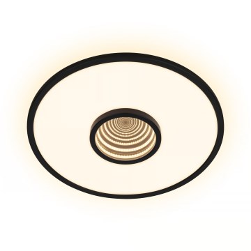 Briloner 3847015 - LED lubinis šviestuvas TORO LED/18W/230V Ø 42 cm juodas