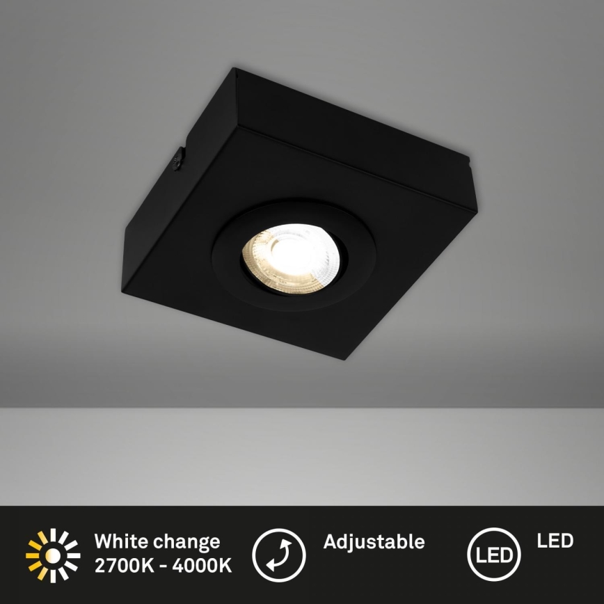 Briloner 3996015 - LED Akcentinis šviestuvas CTS LED/4W/230V 2700/4000K juoda