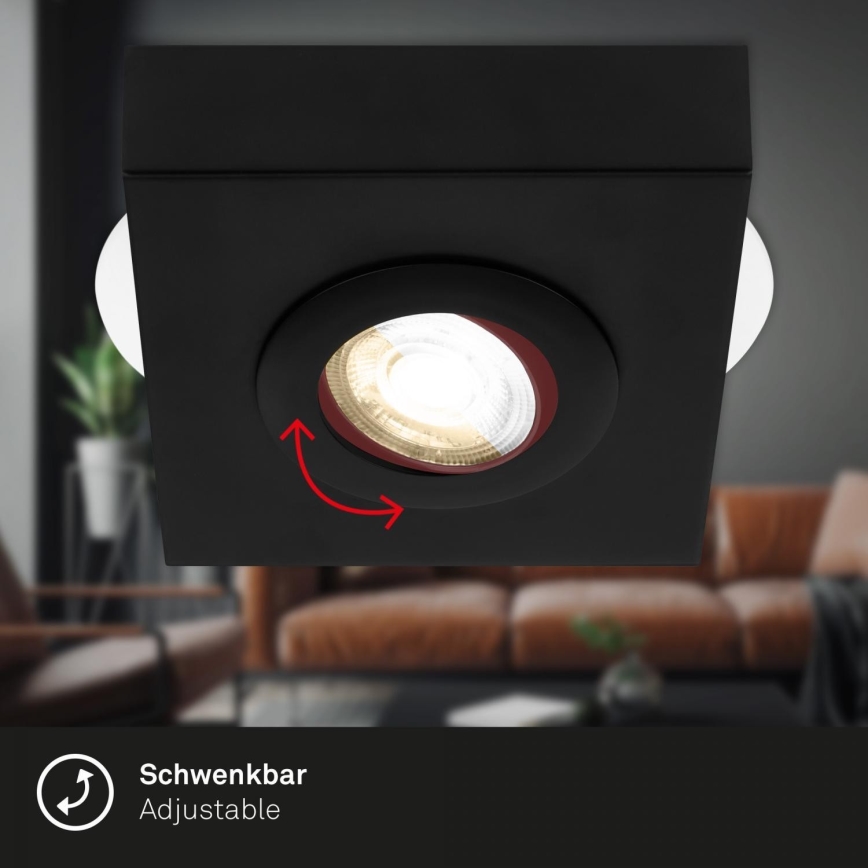 Briloner 3996015 - LED Akcentinis šviestuvas CTS LED/4W/230V 2700/4000K juoda