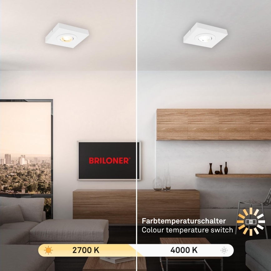 Briloner 3996016 - LED Akcentinis šviestuvas CTS LED/4W/230V 2700/4000K balta