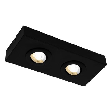 Briloner 3996025 - LED Akcentinis šviestuvas CTS 2xLED/4W/230V 2700/4000K juoda