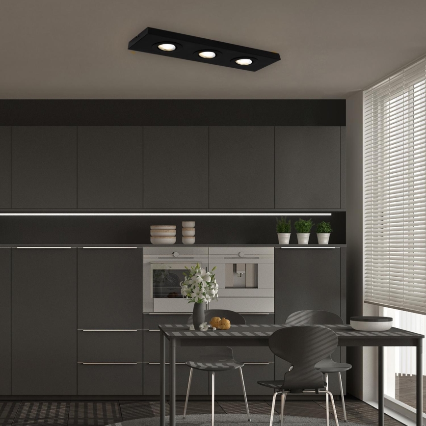 Briloner 3996035 - LED Akcentinis šviestuvas CTS 3xLED/4W/230V 2700/4000K juoda