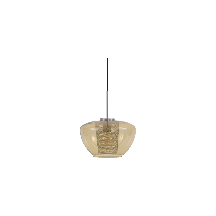 Briloner 4016-017 - Pakabinamas sietynas SEVENTIES 1xE27/40W/230V oranžinė
