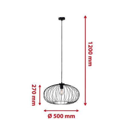 Briloner 4023-015 - Pakabinamas sietynas KAGO 1xE27/60W/230V