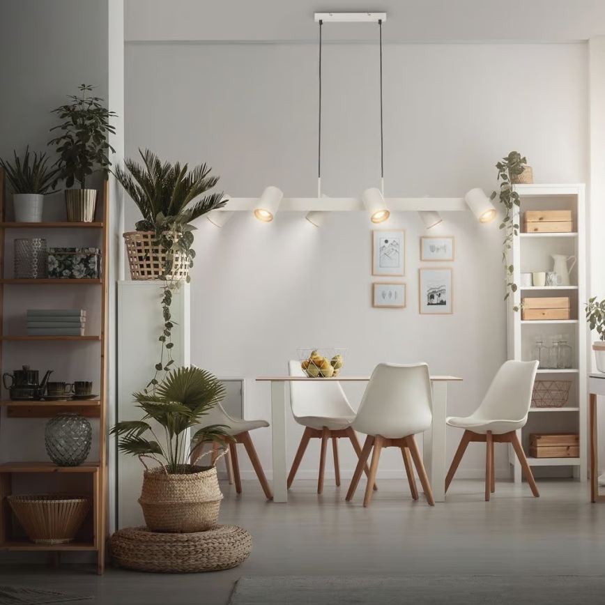 Briloner 4058064 - Pakabinama liustra ERA 6xGU10/10W/230V kreminė