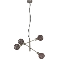 Briloner 4814-042 - Sietynas, kabinamas ant virvės NATURE 5xE14/5,5W/230V