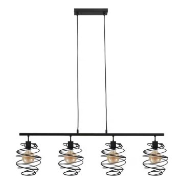 Briloner 4871-045 – pakabinamas šviestuvas ant laido, 4×E27/60W/230V