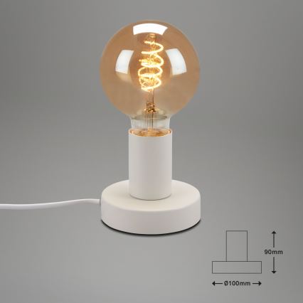 Briloner 7023-016 - Stalinis šviestuvas TEEPU 1xE27/10W/230V balta