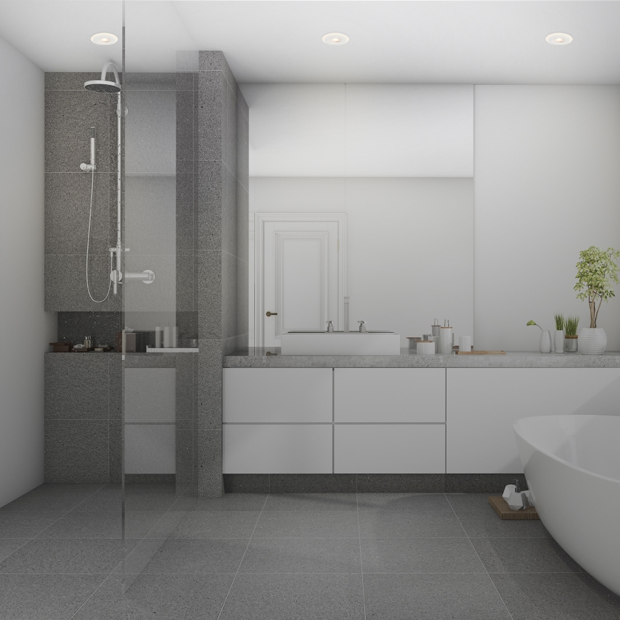 Briloner 7039036 - RINKINYS 3xLED vonios įleidžiamų šviestuvų LED/5W/230V IP44 baltas