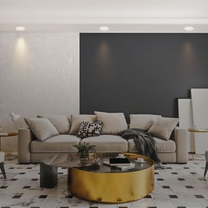 Briloner 7039036 - RINKINYS 3xLED vonios įleidžiamų šviestuvų LED/5W/230V IP44 baltas