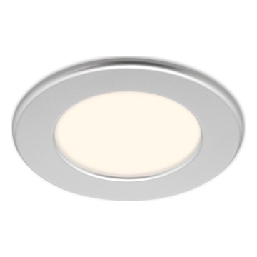 Briloner 7049014 - LED reguliuojamas vonios įleidžiamas šviestuvas LED/6W/230V 3000K IP44 matinis chromas