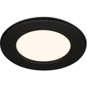 Briloner 7049015 - LED dimeriuojamas įleidžiamas šviestuvas vonios kambariui LED/6W/230V 3000K IP44 juodas