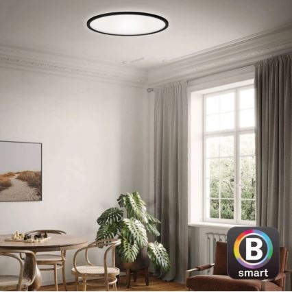 Briloner 7059-015 - LED Pritemdomas lubinis šviestuvas SLIM LED/22W/230V 2700-6500K Wi-Fi Tuya + nuotolinio valdymo pultas