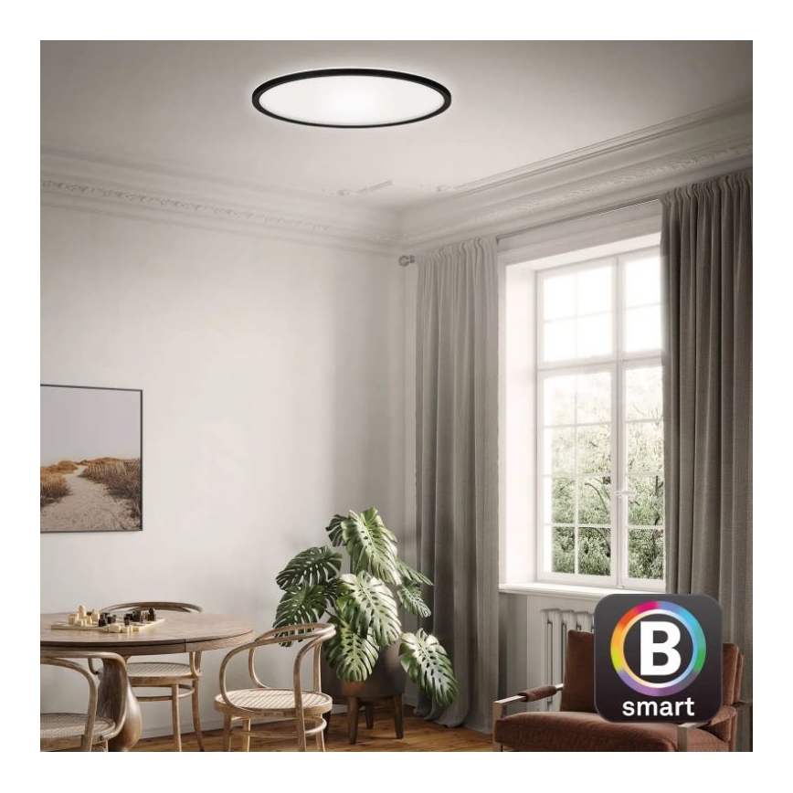 Briloner 7059-015 - LED Pritemdomas lubinis šviestuvas SLIM LED/22W/230V 2700-6500K Wi-Fi Tuya + nuotolinio valdymo pultas