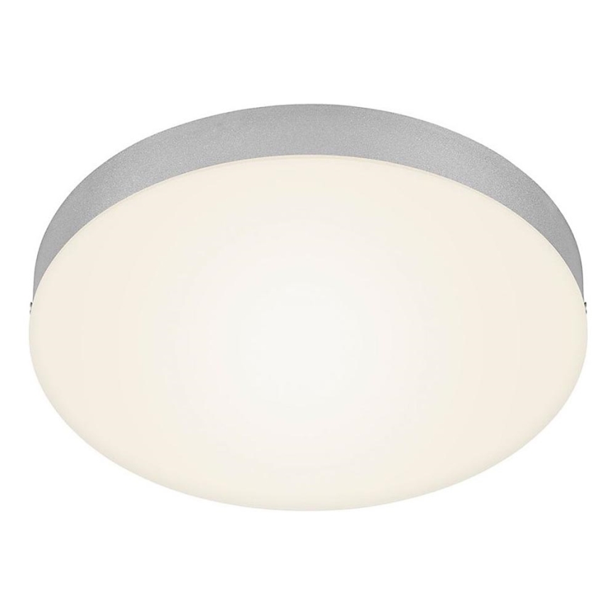 Briloner 7066-014 - LED lubinis šviestuvas FLAME LED/21W/230V 3000K sidabras diametras 28,7 cm