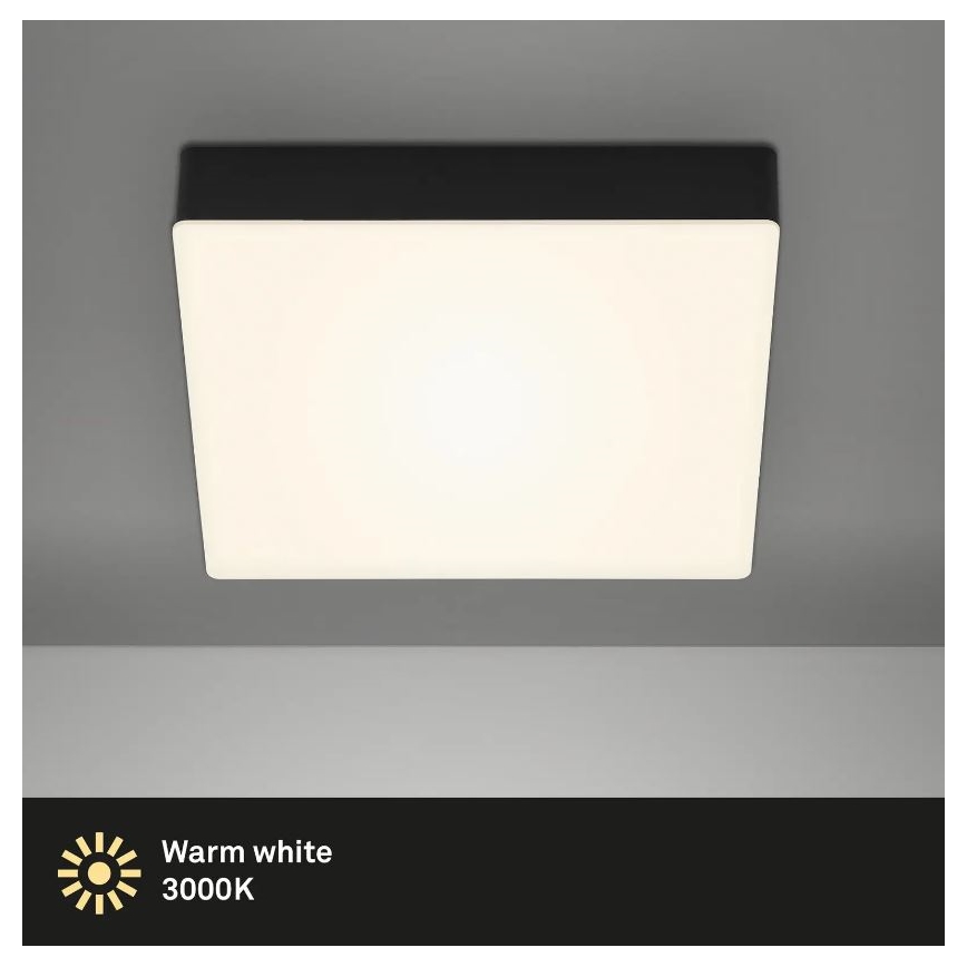 Briloner 7070-015 - LED lubinis šviestuvas FLAME LED/16W/230V juoda