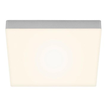 Briloner 7071-014 - LED lubinis šviestuvas FLAME LED/21W/230V 3000K 28,7x28,7 cm sidabras