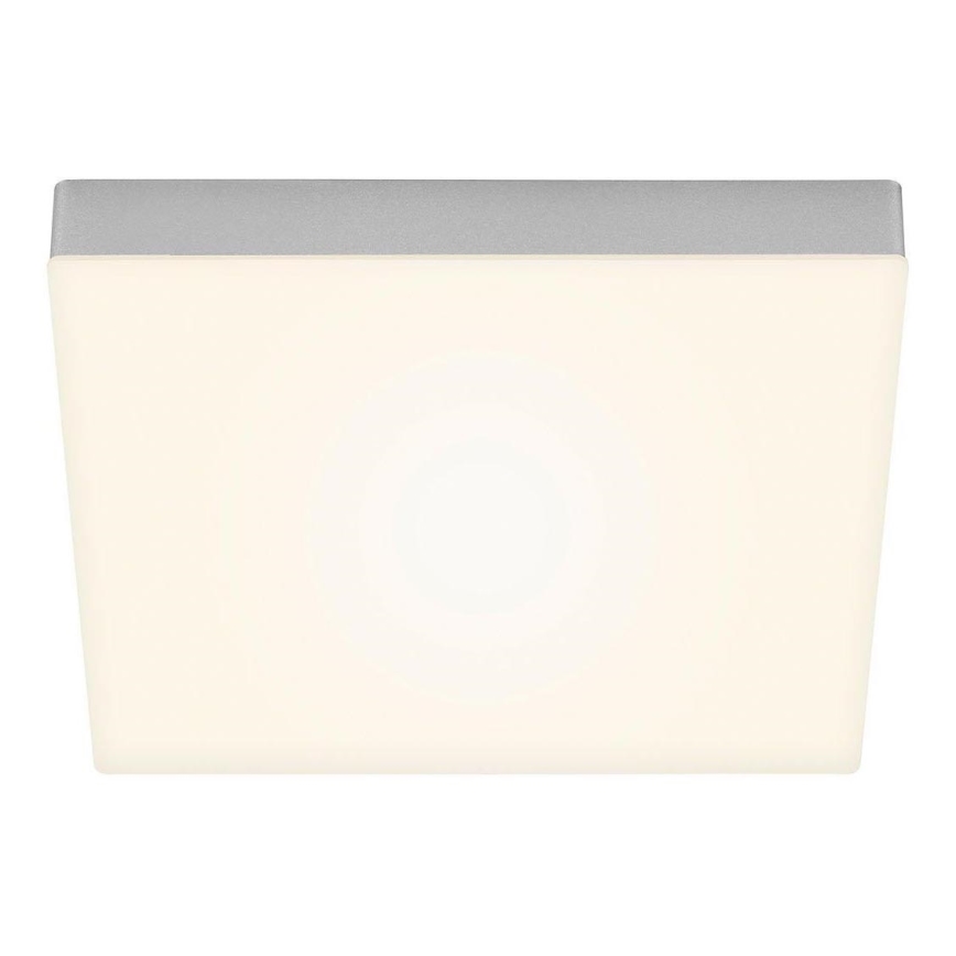 Briloner 7071-014 - LED lubinis šviestuvas FLAME LED/21W/230V 3000K 28,7x28,7 cm sidabras